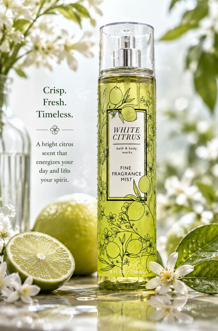 بادی اسپلش بس اند بادی ورکز White Citrus